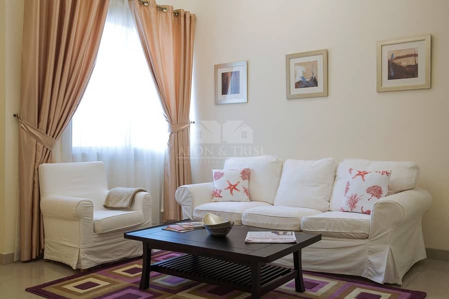 15 Beautiful community Villa| pool and Gym | Al Barsha 1