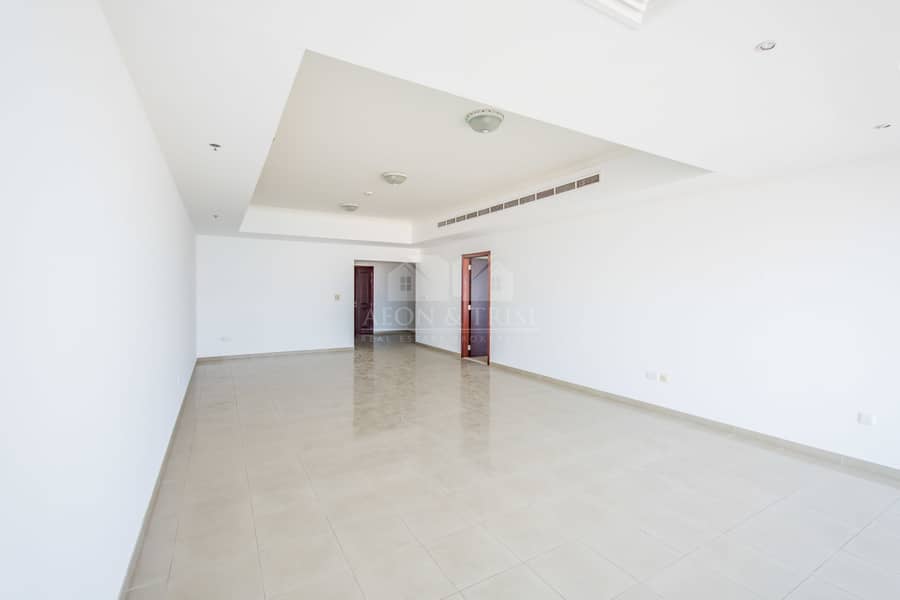 7 Full Sea and Palm view I Unfurnished 3 Bedrooms