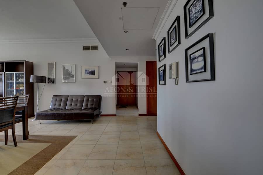 8 Newly furnished a huge spacious layout High End 2 Bedroom | Balcony | Private Parking