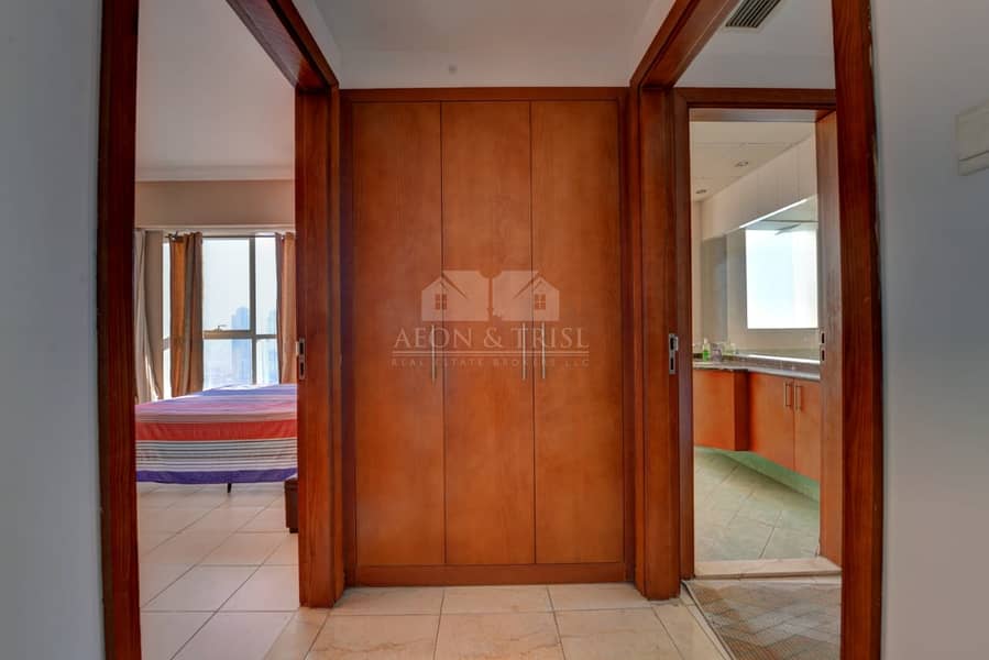 18 Newly furnished a huge spacious layout High End 2 Bedroom | Balcony | Private Parking