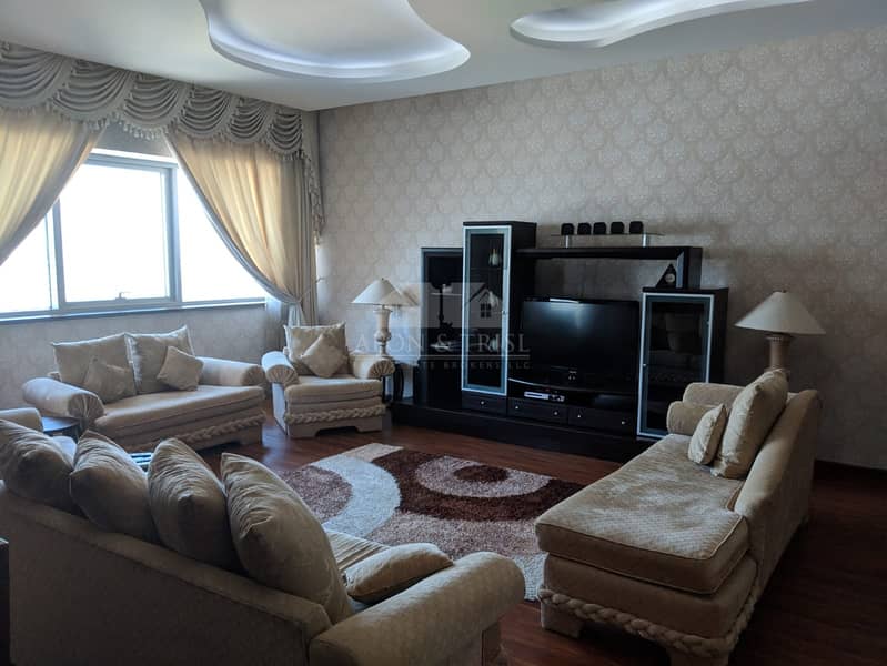 Burj View | Upgraded | Unfurnished 2 BR in Executive Tower B