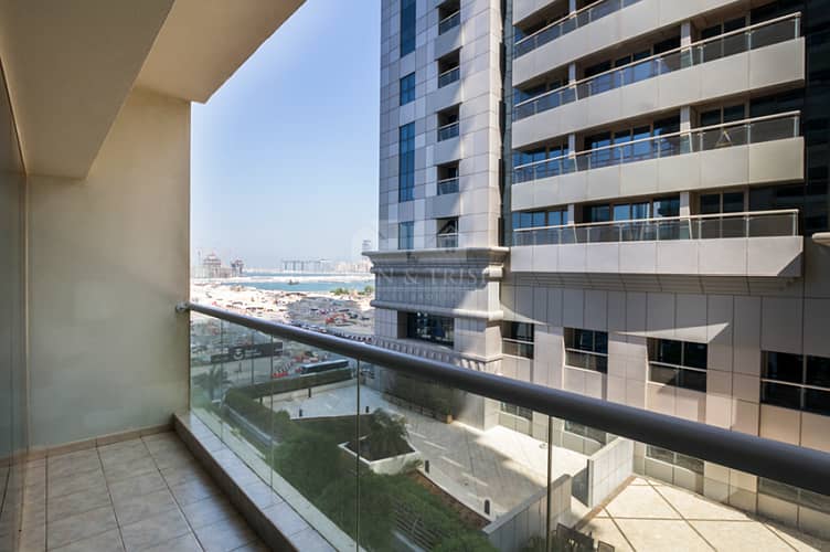 8 HUGE SIZE - 2 Bed + Maid + L Partial Sea View - Emirates Crown ( Lowest Price In
