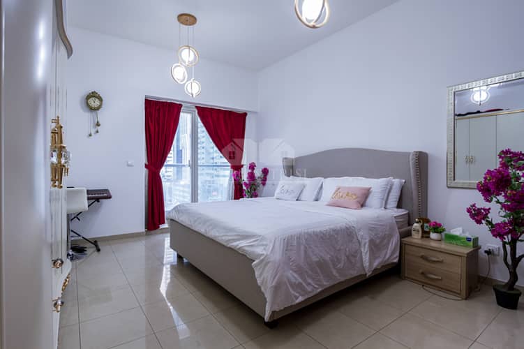 11 HUGE SIZE - 2 Bed + Maid + L Partial Sea View - Emirates Crown ( Lowest Price In