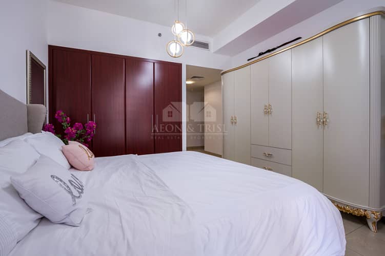 13 HUGE SIZE - 2 Bed + Maid + L Partial Sea View - Emirates Crown ( Lowest Price In