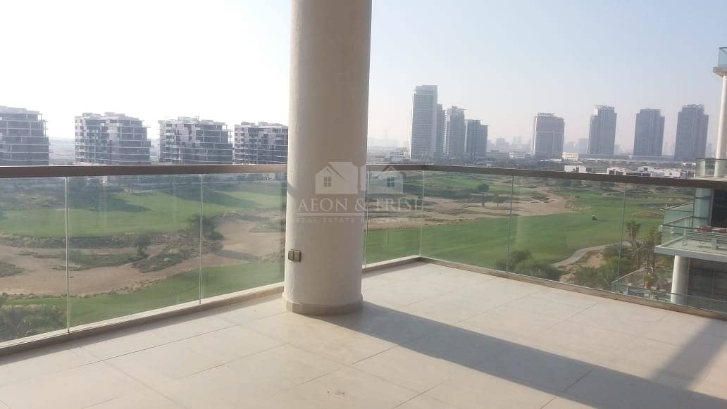 15 Full Golf Course View | 3 Bed + Maids | Huge Balcony