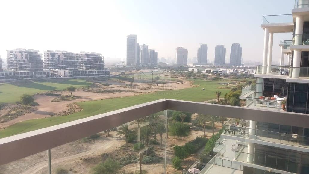 18 Full Golf Course View | 3 Bed + Maids | Huge Balcony