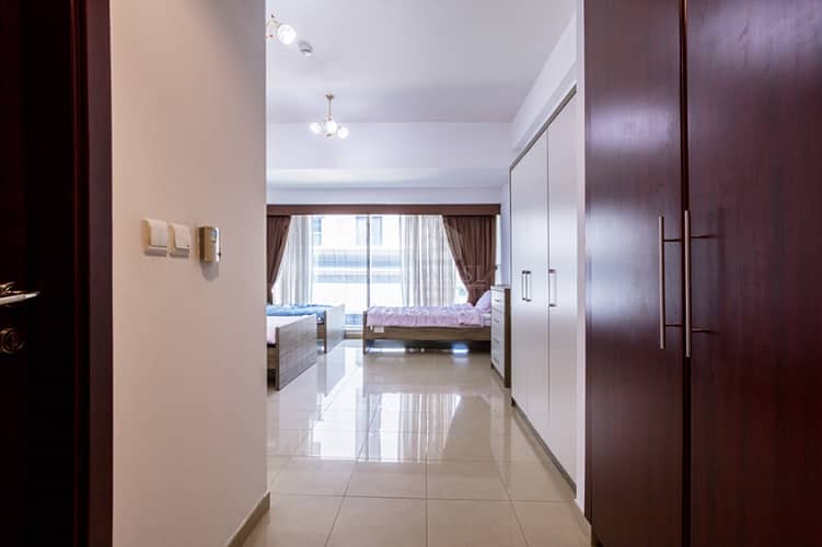 35 HUGE SIZE - 2 Bed + Maid + L Partial Sea View - Emirates Crown ( Lowest Price In