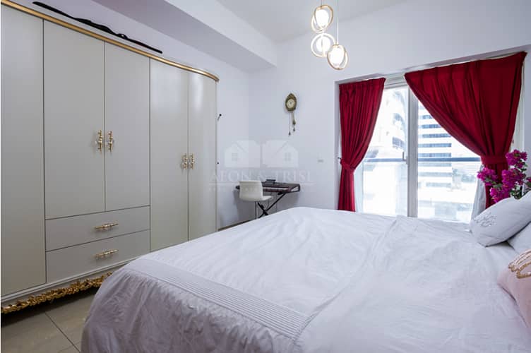 37 HUGE SIZE - 2 Bed + Maid + L Partial Sea View - Emirates Crown ( Lowest Price In