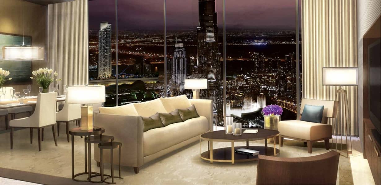 6 Spacious and Relaxing 2 Bedroom |Burj Khalifa View