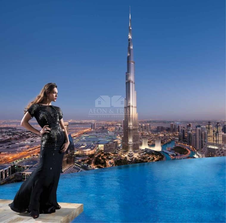 8 Spacious and Relaxing 2 Bedroom |Burj Khalifa View