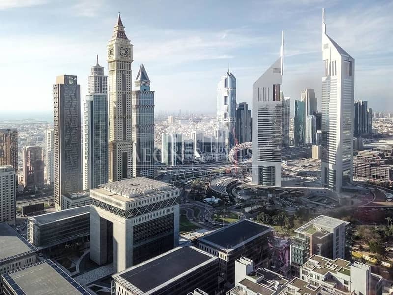 17 Vacant | 1 BR Unfurnished | Sky garden DIFC