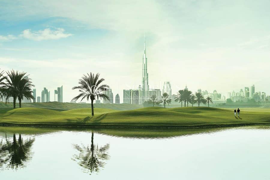 4 Bed Modern Villa |Golf Course |Burj Khalifa View