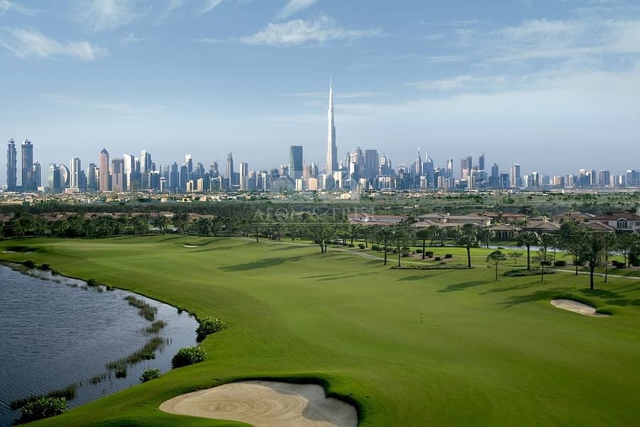 12 4 Bed Modern Villa |Golf Course |Burj Khalifa View