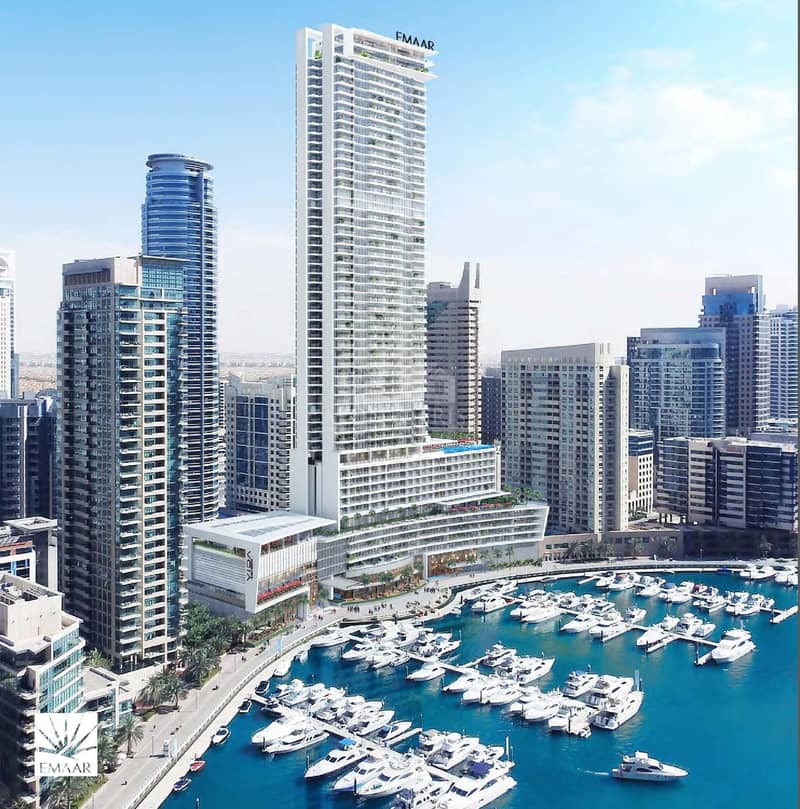 4 Stunning View of the Dubai Marina with 1 Bedroom