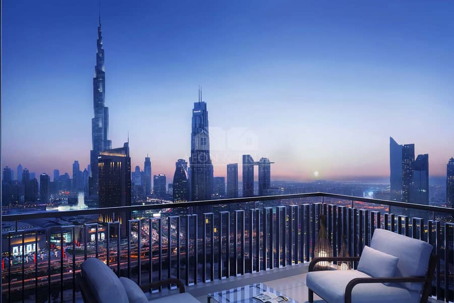 10 Beautiful View of Burj Khalifa with 2 Bedroom