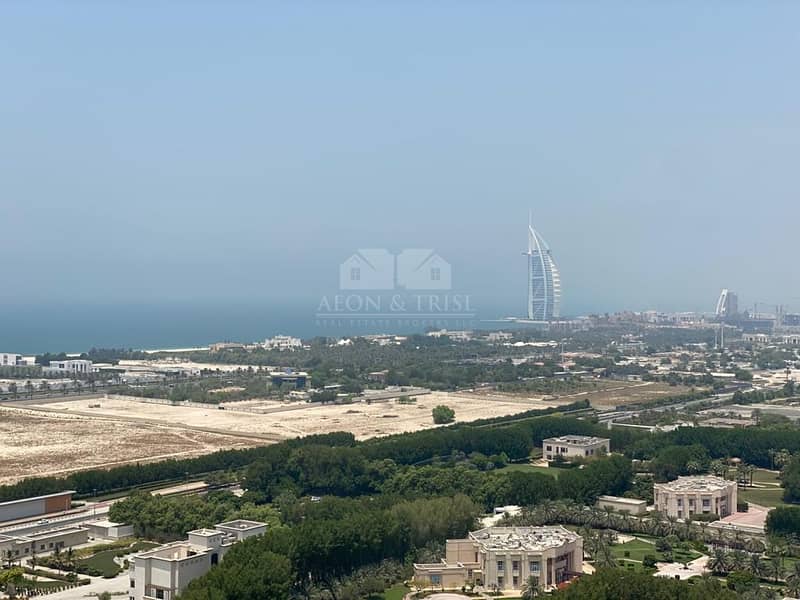 Elegant 1 Bed l Beautiful Sea View l Hilliana Tower