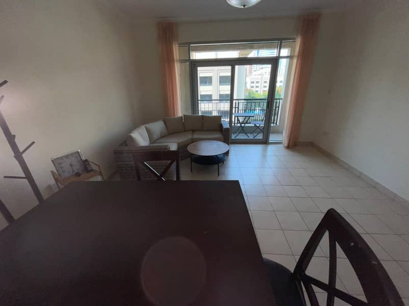 2 Chiller free | Newly furnished | Balcony | 2 Beds