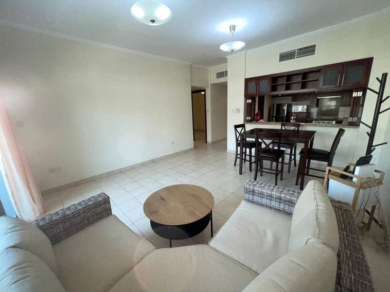 5 Chiller free | Newly furnished | Balcony | 2 Beds