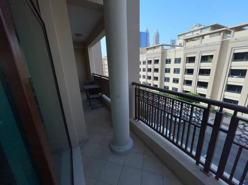 16 Chiller free | Newly furnished | Balcony | 2 Beds