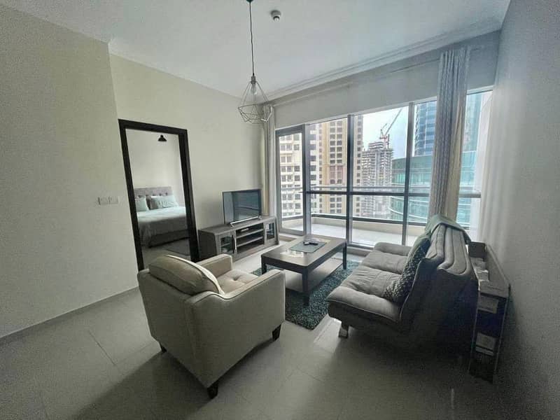 6 Vacant 1 Bed | Sea and Marina View | High Floor