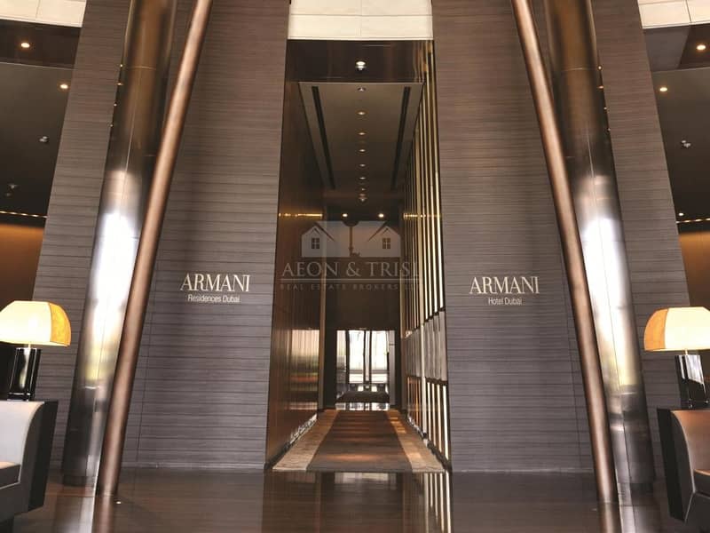 8 Spacious 1 Bedroom Apartment in Armani Residence