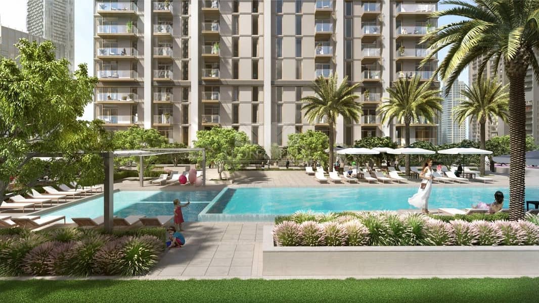 6 Mid Floor with 2 Bedroom Apartment at Burj Crown