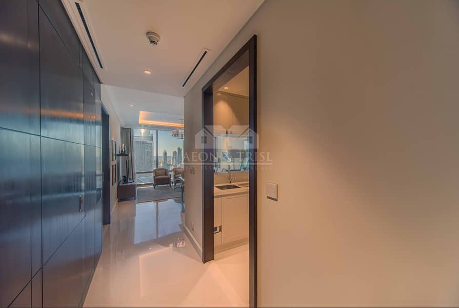 2 luxurious 1bed | fully furnished | fountain views