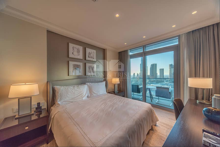 8 luxurious 1bed | fully furnished | fountain views