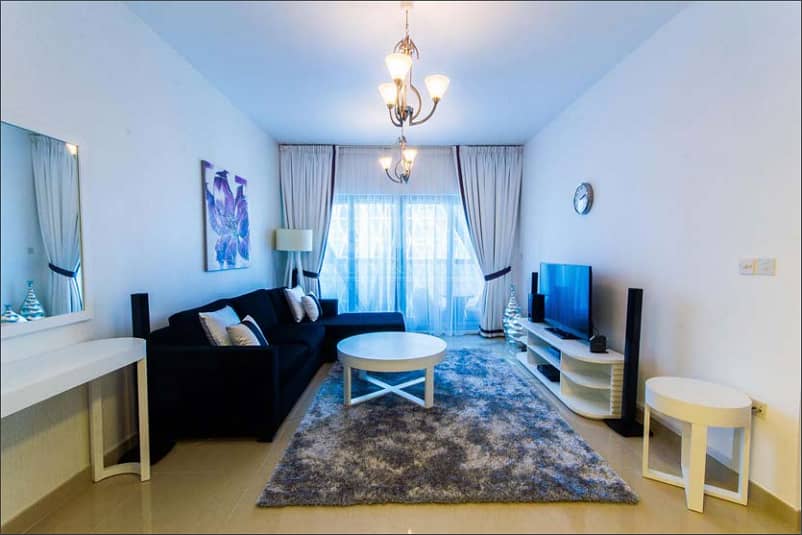 2 Beautiful 1bed | fully furnished | bright spacious | park tower