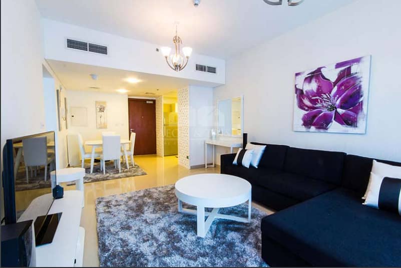 9 Beautiful 1bed | fully furnished | bright spacious | park tower