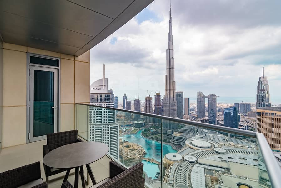 2 3 Bedroom with Burj Khalifa View | High Floor