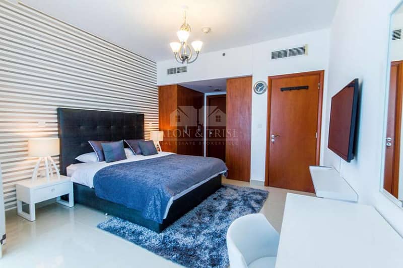 16 Beautiful 1bed | fully furnished | bright spacious | park tower