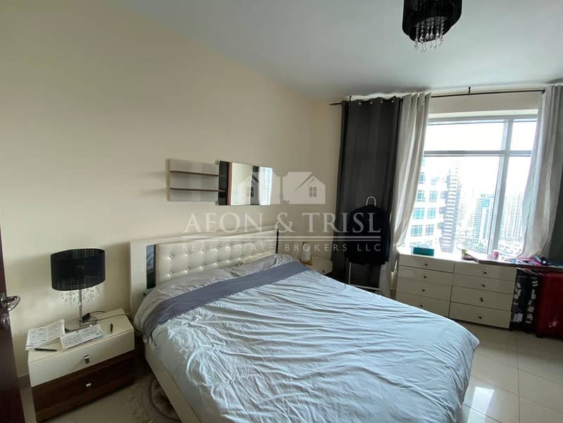 5 1 Bed | Modern Style | Furnished | Marina View