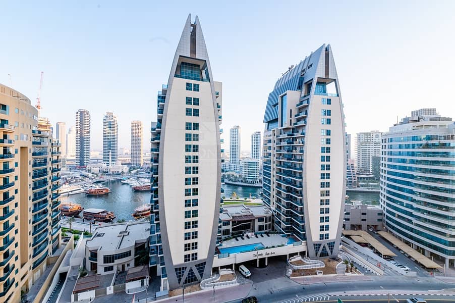 12 Fully-Furnished 2Bedrooms with Marina View at JBR