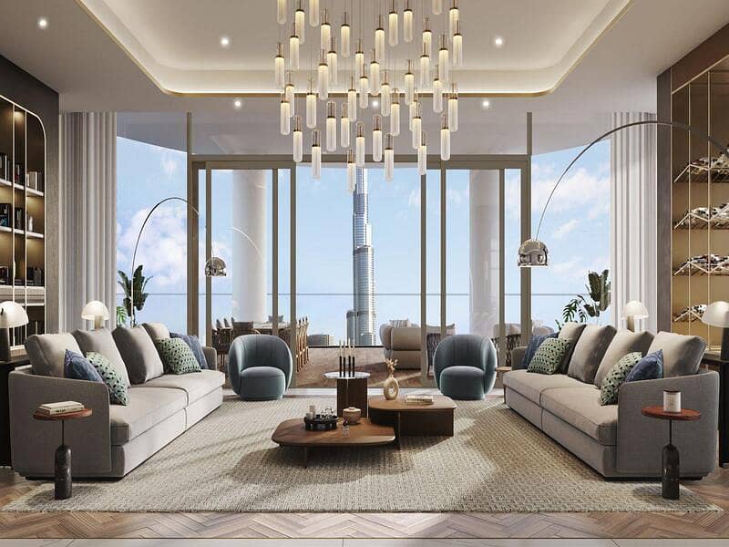 位于商业湾，朱美拉商业湾极享生活公寓 5 卧室的顶楼公寓 26700000 AED - 6200178