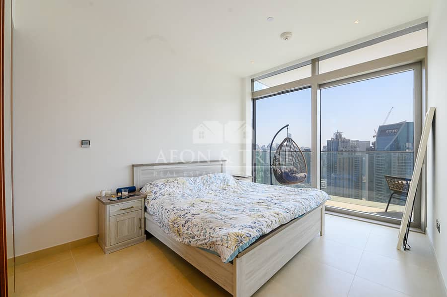 5 Unfurnished New 1 Bed with best view | High floor