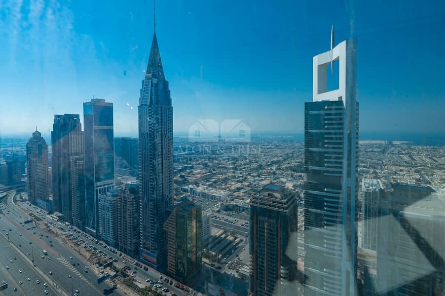 Unfurnished 2 BR | Bright & Clean | DIFC - 21st Century Tower