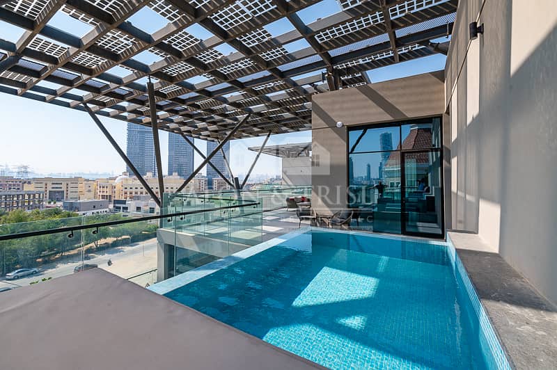Smart-home Penthouse |Private temp-controlled Pool