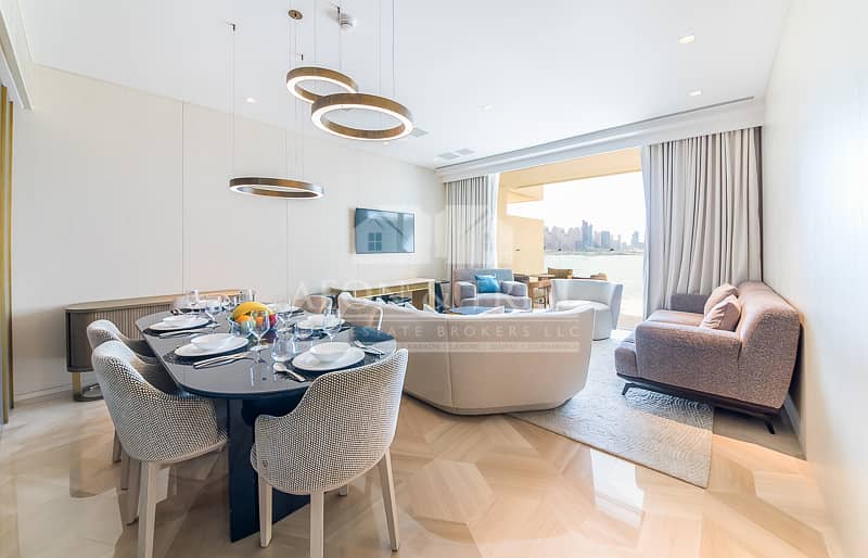 Luxurious 2 Bed | Sea & Dubai Eye Views | Vacant