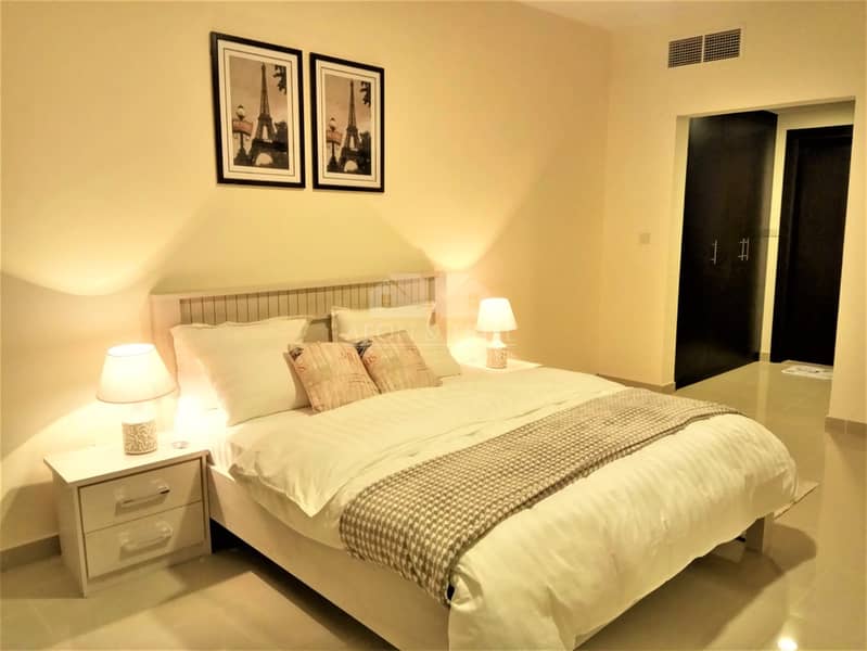 3 Fully Furnished | 1 Bed | Red Residency | Vacant