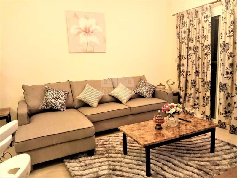 5 Fully Furnished | 1 Bed | Red Residency | Vacant