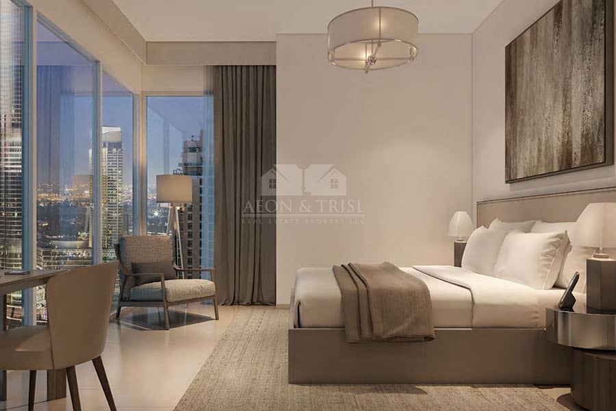 4 In the Heart of Downtown  | High ROI 2 Bed Act One Act Two Emaar