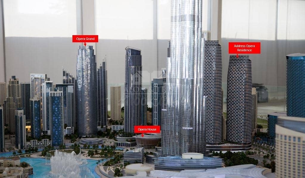 Last unit 2 Bed Address Opera | Top Investment | Emaar