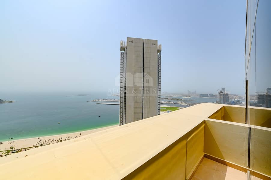 3 Full Sea View/ Furnished/ 3 Month FREE