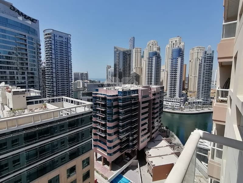 1 Month Free Huge 1BR+2 Balcony Marina View