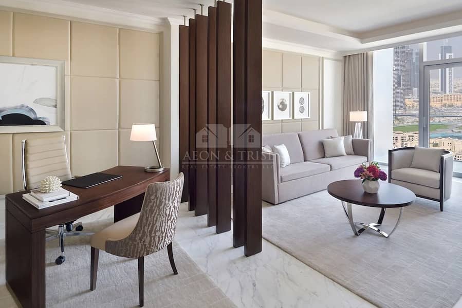 10 3 Bedroom | FOUNTAIN VIEWS II | Downtown Dubai