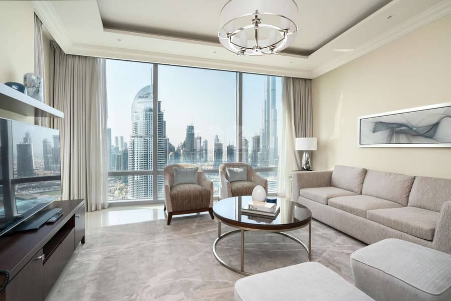 22 3 Bedroom | FOUNTAIN VIEWS II | Downtown Dubai