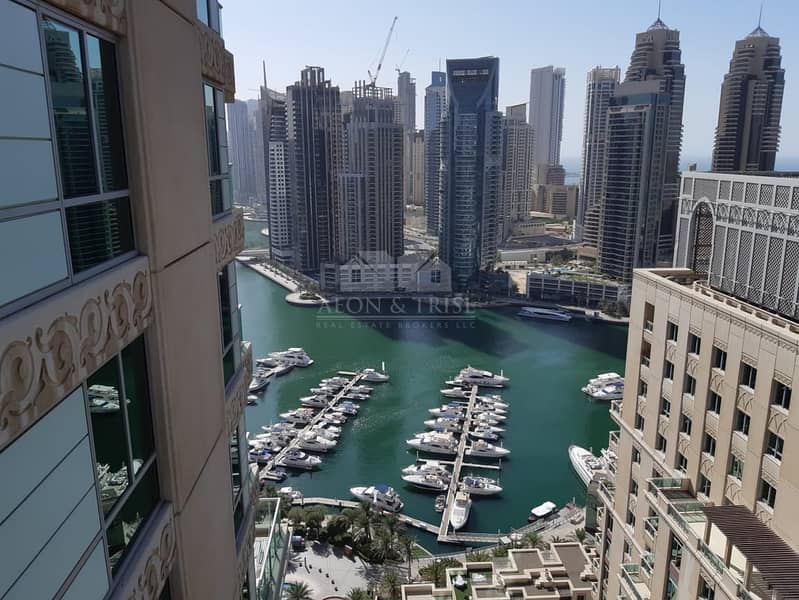 2 Al Mesk 3+Maids High Floor Marina and SZR view