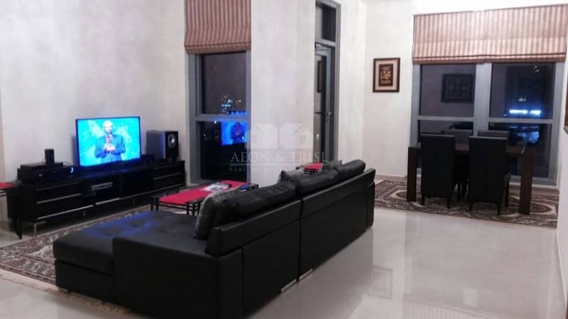 6 Fully Furnished 2 Bed plus Study with Fountain View