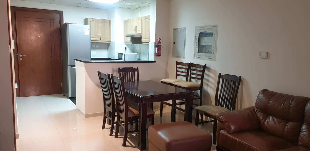 4 Fully Furnished 1 bed | Golf course and Pool view